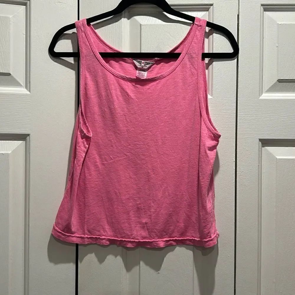 Hard Tail Pink Tank Top, Size Medium